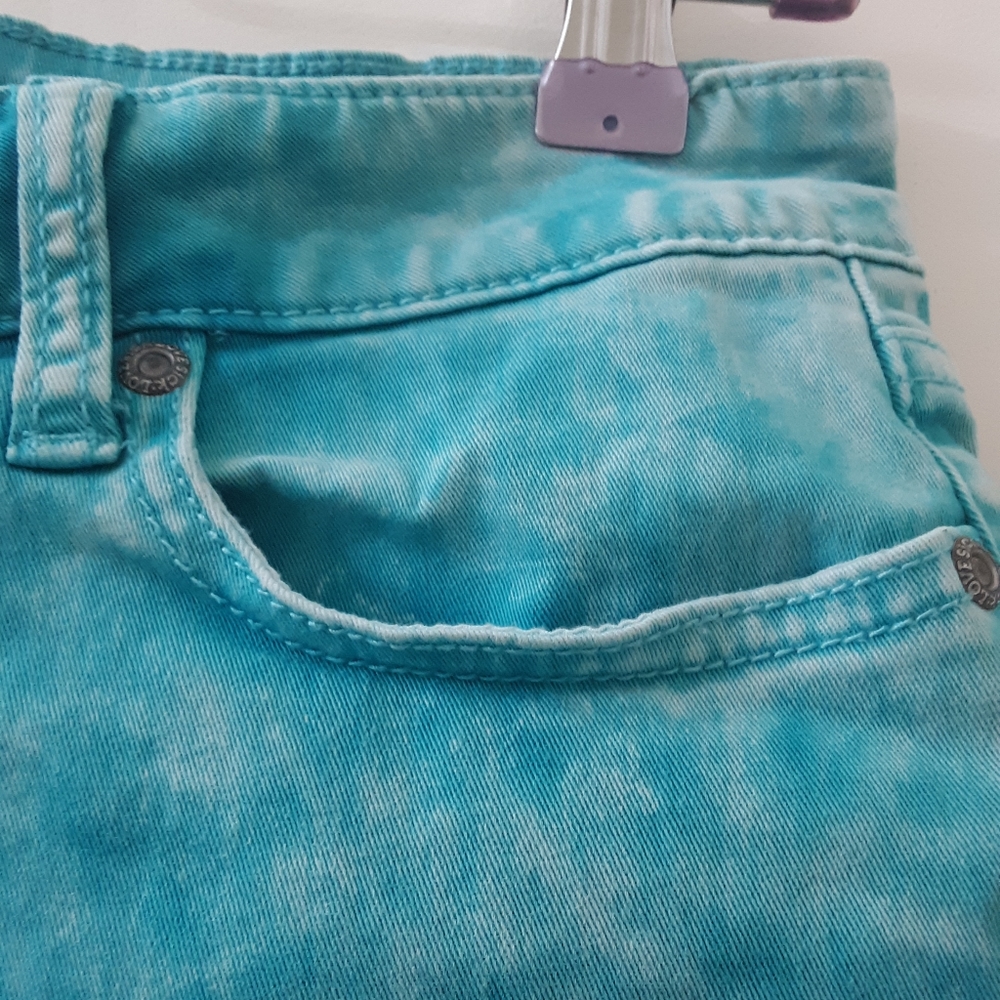 ☀Blue Mini Shorts - Picture 5 of 16